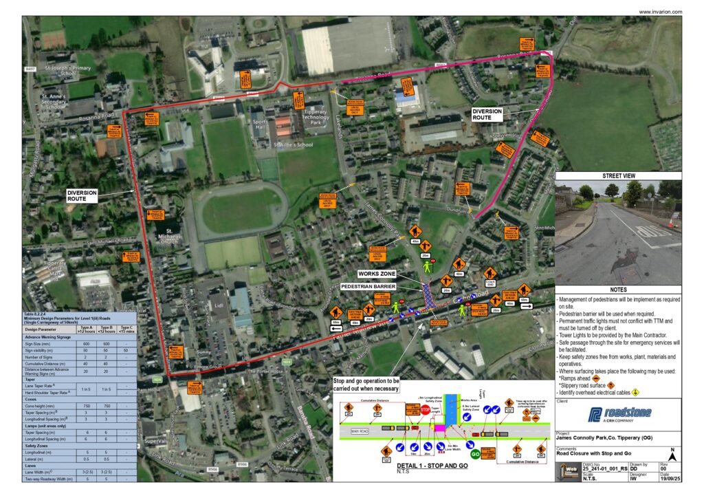 James Connolly Park Works